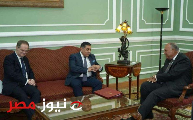 وزير الخارجية يُجدد رفض مصر القاطع لأي عملية عسكرية في مدينة رفح الفلسطينية